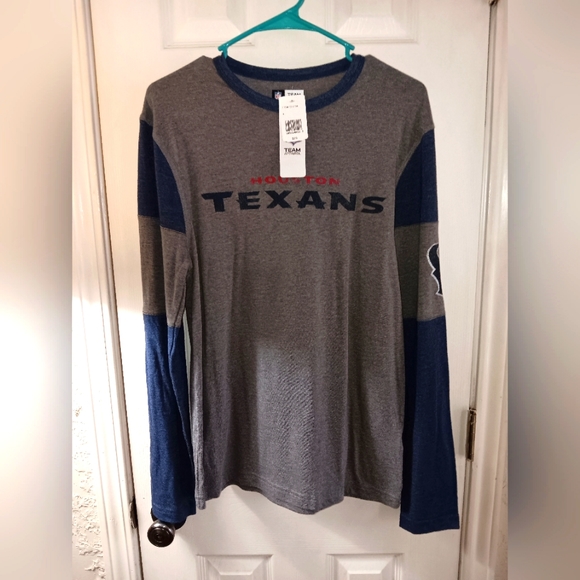 TEAM APPAREL Ladies HOUSTON TEXANS long-sleeved top. Size small - Picture 1 of 4